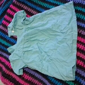 Primary Light Blue Kids Casual Dress